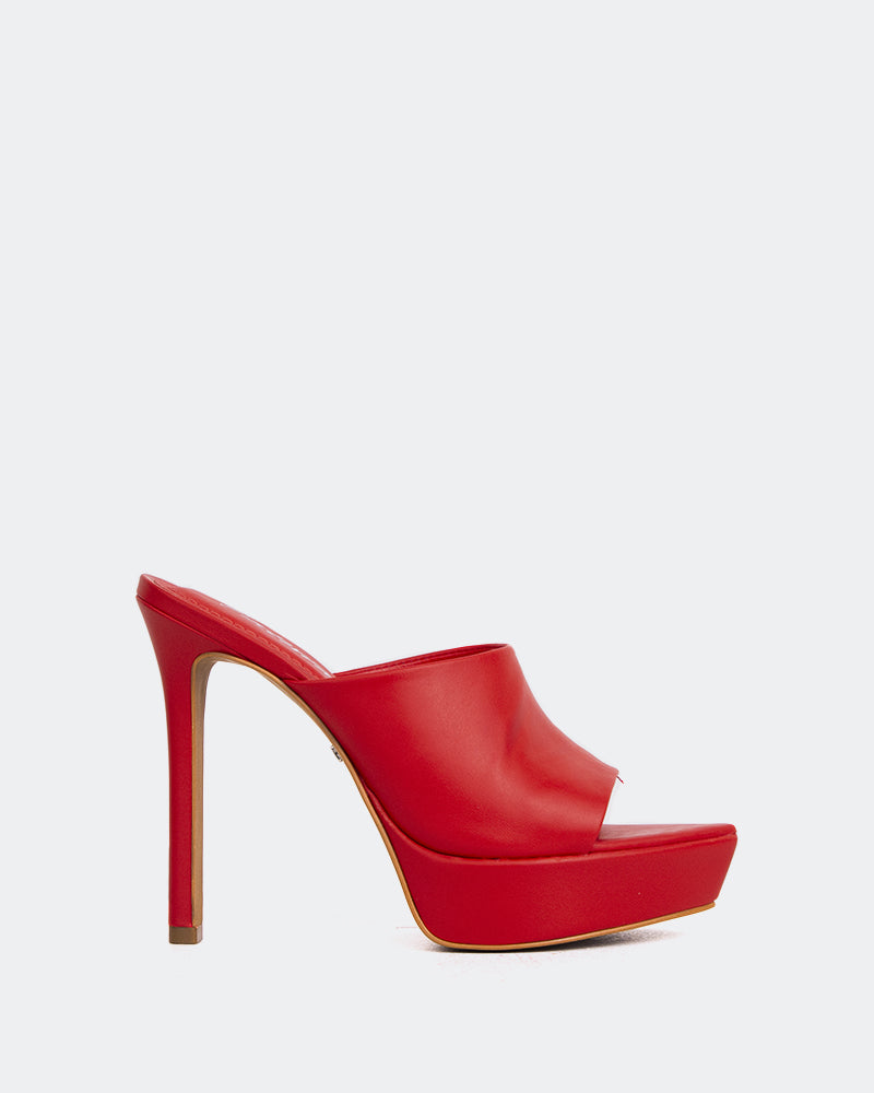 L'intervalle Paraga Rouge Cuir Rouge