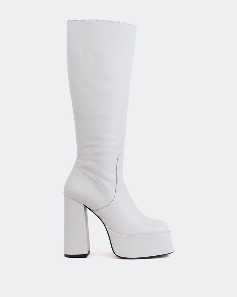 l'intervalle Parloir Blanc Cuir Blanc