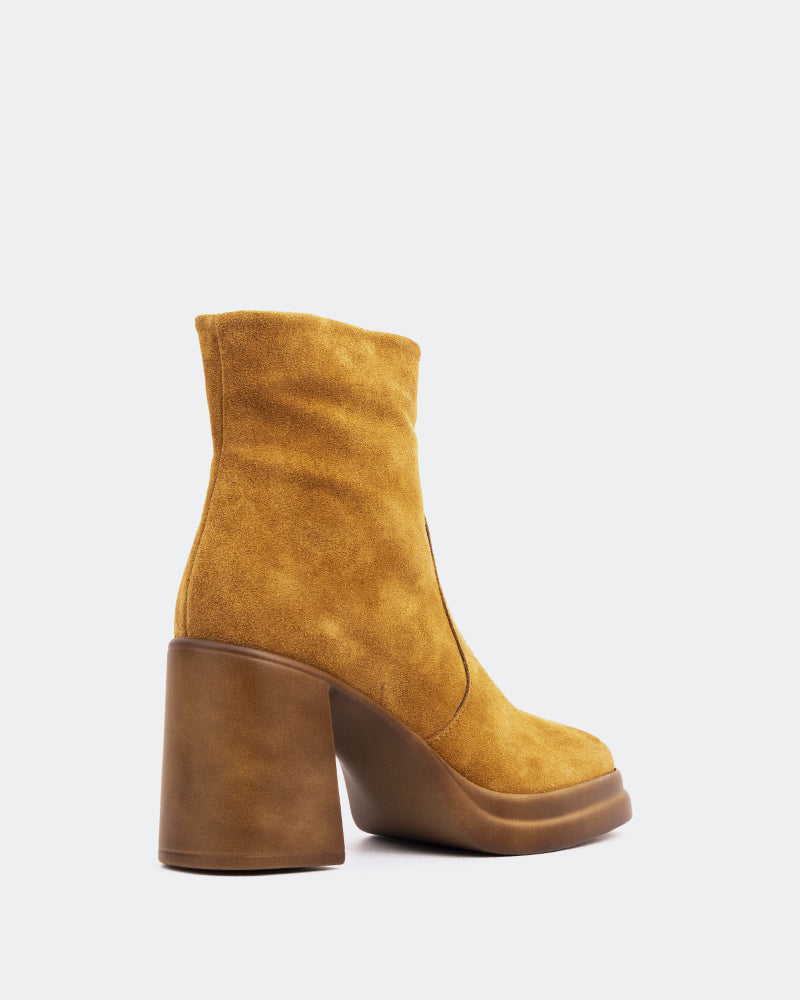 L'intervalle Parma Cognac Suède Brun