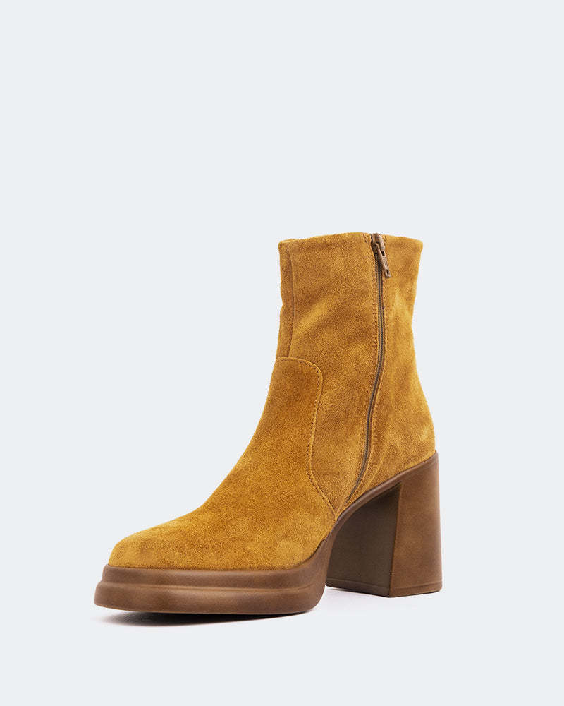 L'intervalle Parma Cognac Suède Brun