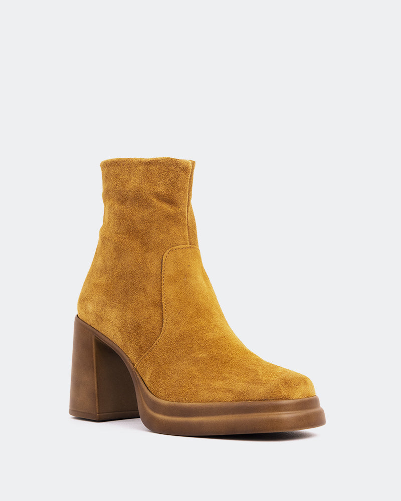 L'intervalle Parma Cognac Suède Brun