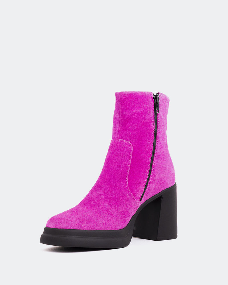 L'intervalle Parma Fuchsia Suède Rose