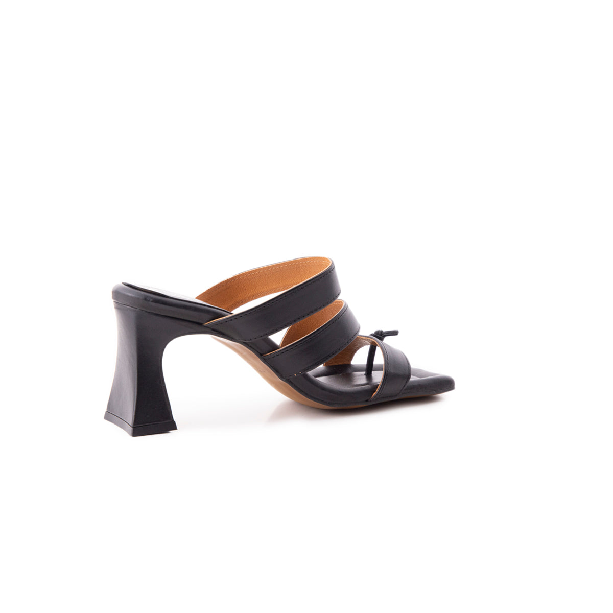 L'intervalle Paseo Noir Cuir Noir