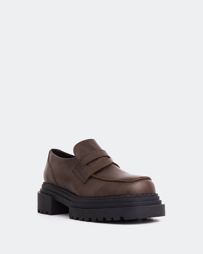 L'intervalle Patio Brun Cuir Brun