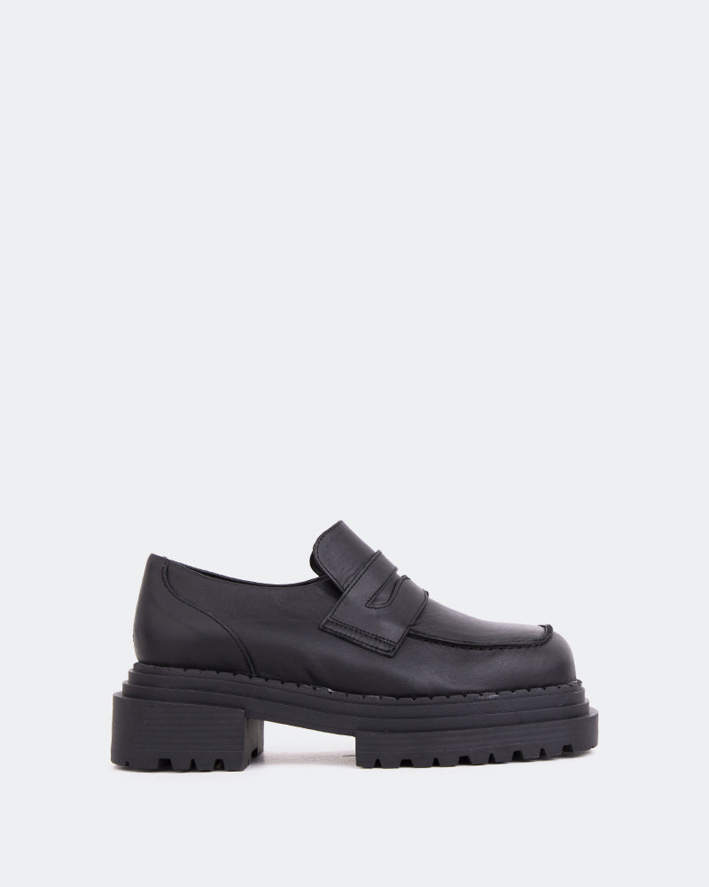 l'intervalle Patio Noir Cuir Noir