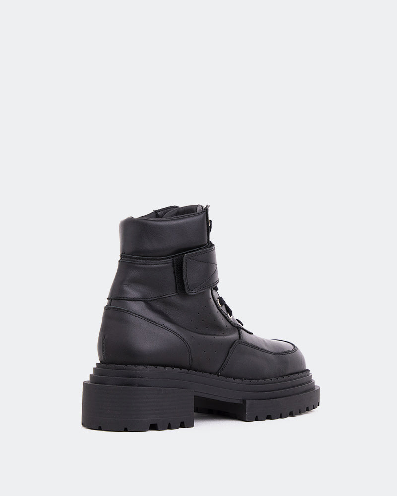 L'intervalle Peline Noir Cuir Noir