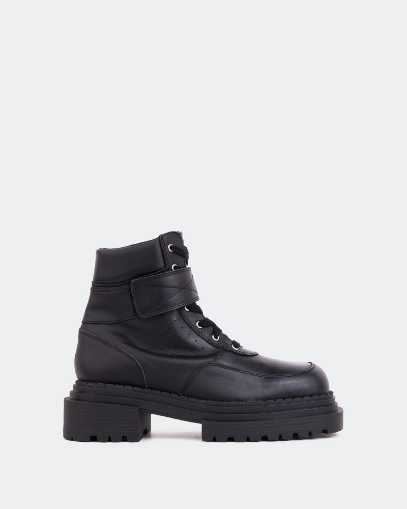 l'intervalle Peline Noir Cuir Noir