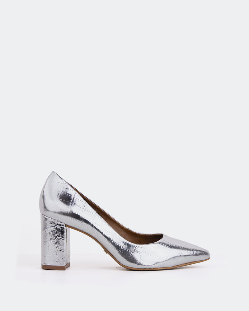 l'intervalle Peony Argent Croco Argent