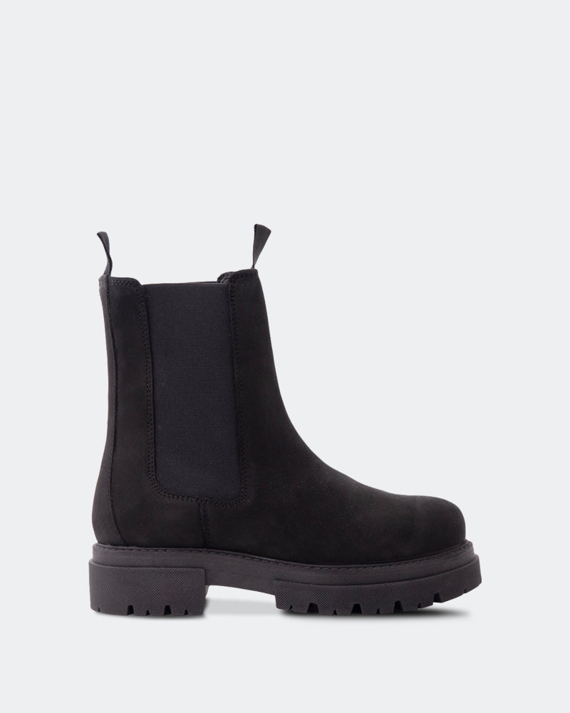 l'intervalle Percé Noir Nubuck Noir