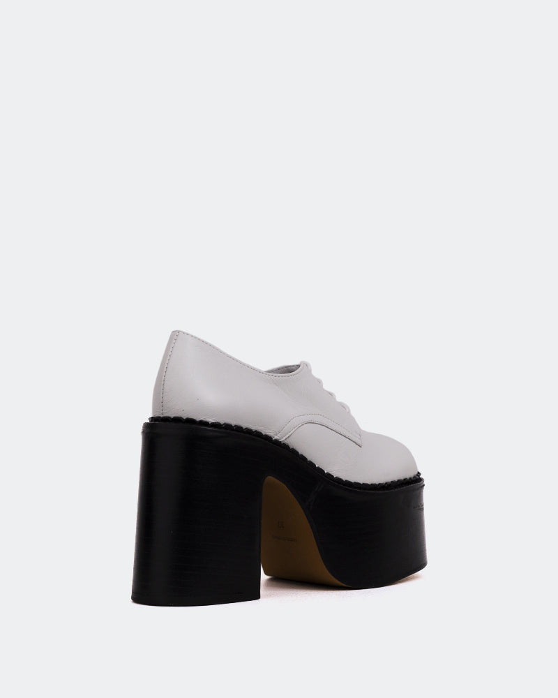 L'intervalle Phineas Blanc Cuir Blanc