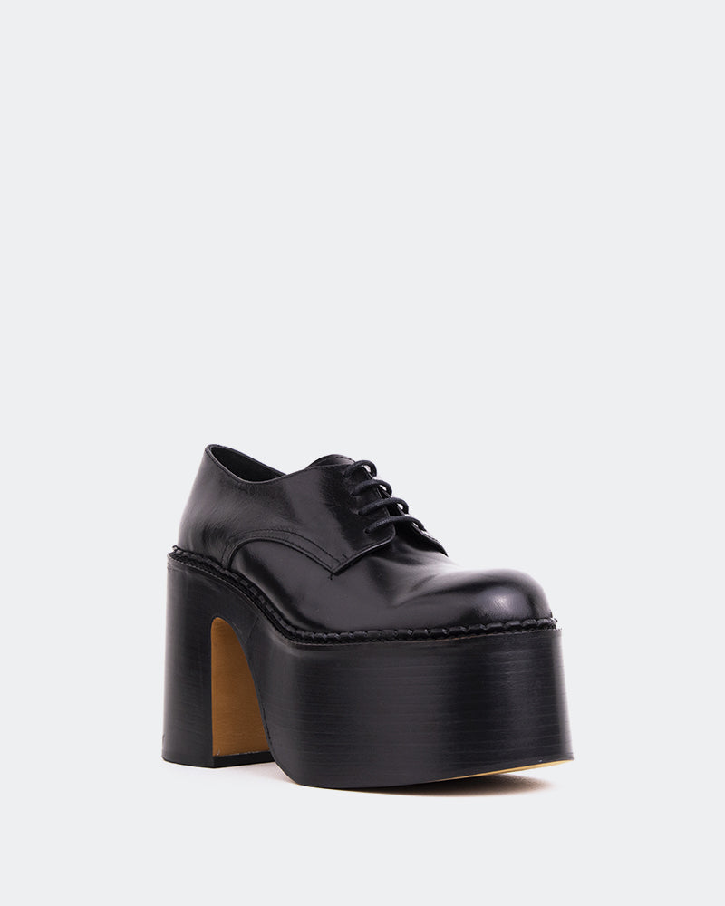 L'intervalle Phineas Noir Cuir Noir