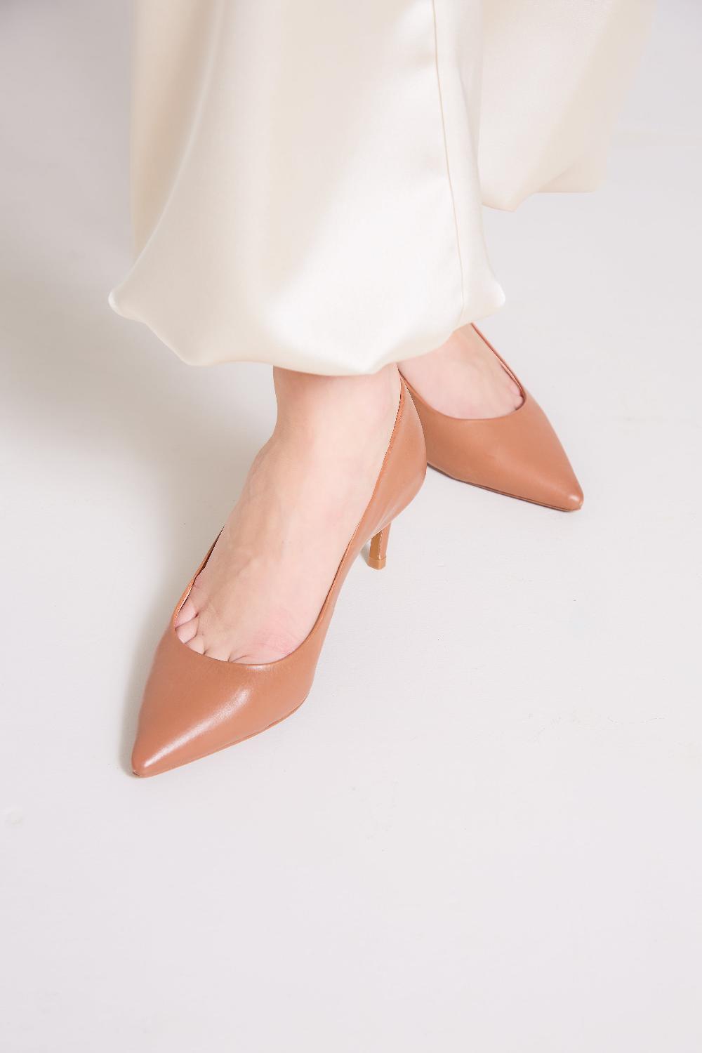 L'intervalle Phlox Brun Cuir Brun