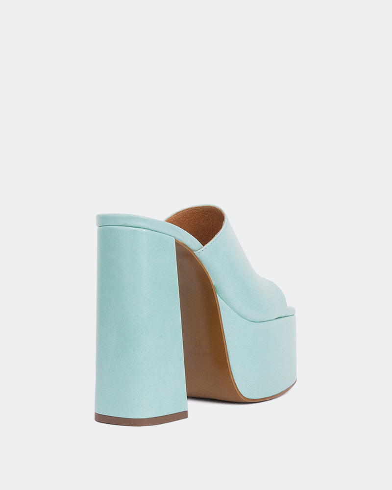 L'intervalle Piccioli Bleu Cuir Bleu