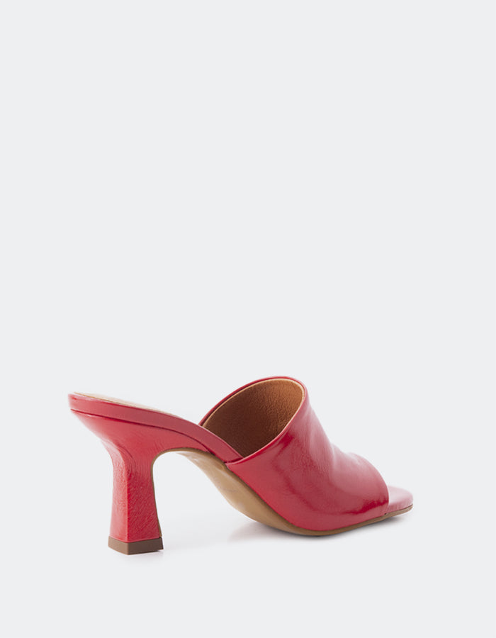 L'intervalle Pinto Rouge Cuir Rouge