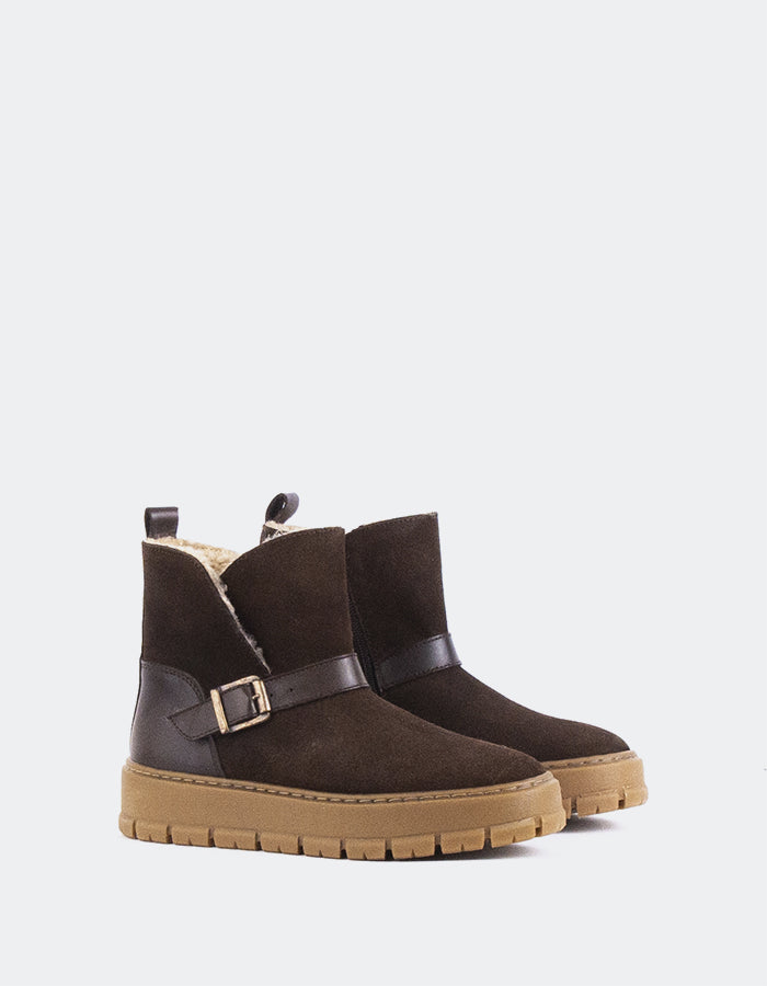 L'intervalle Plorin Brun Suède Brun