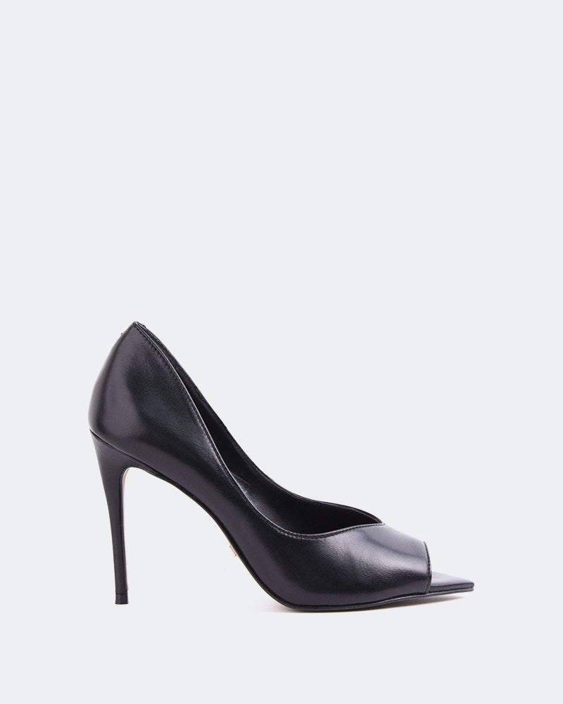 l'intervalle Poise Noir Cuir Noir