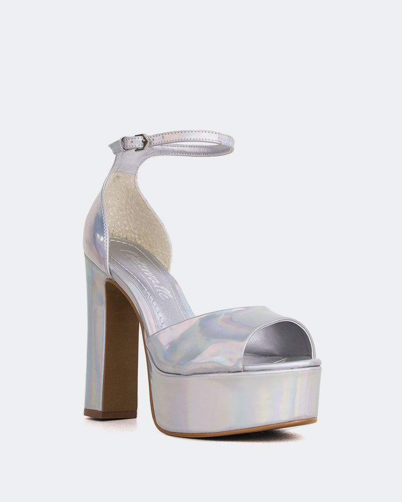 L'intervalle Porfi Argent Miroir Argent