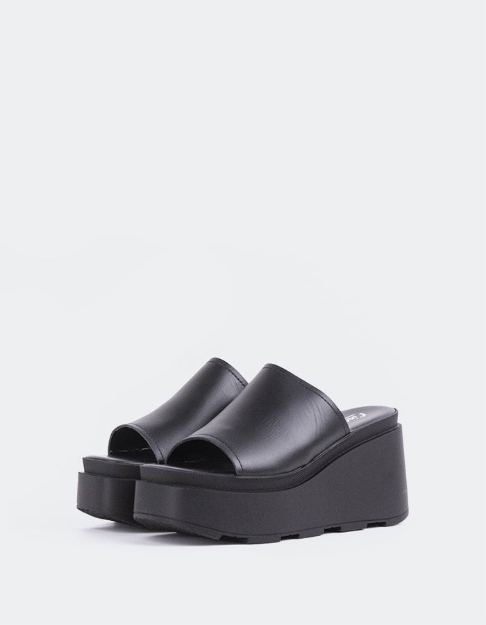 L'intervalle Positif Noir Cuir Noir