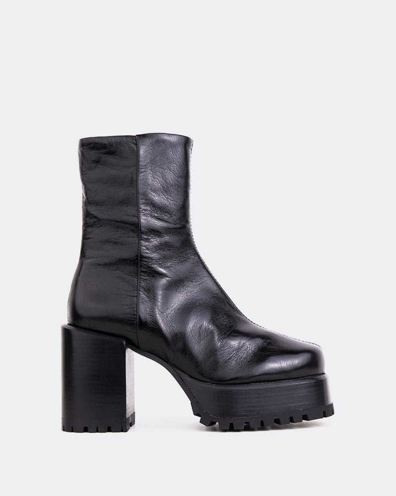 l'intervalle Prescot Noir Cuir Noir