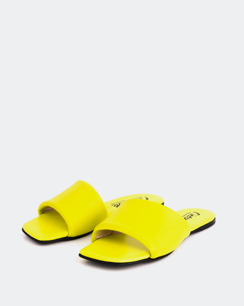 L'intervalle Proseco Jaune Cuir Jaune