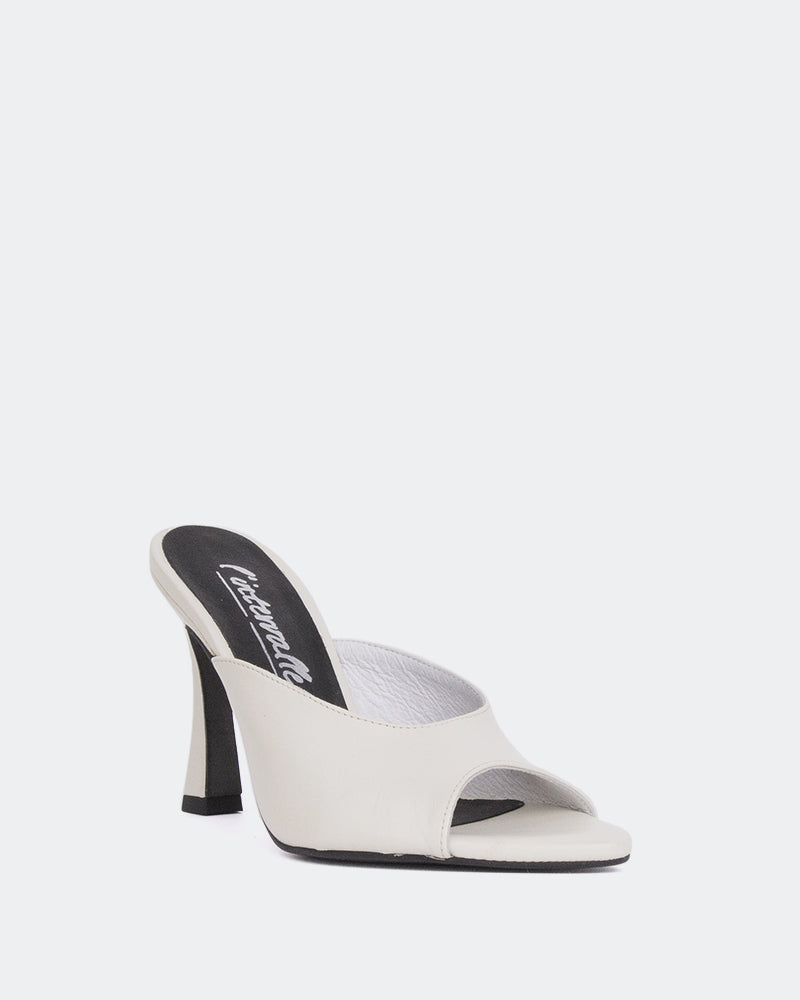 L'intervalle Prosper Cuir Ivoire Blanc