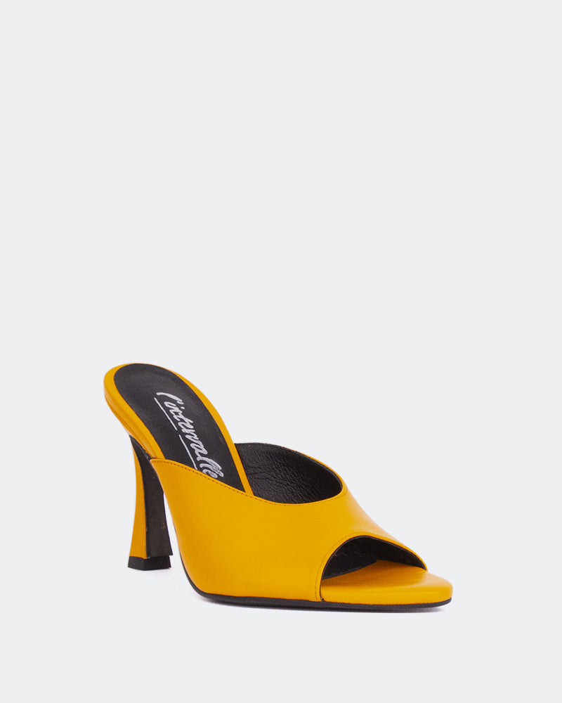 L'intervalle Prosper Cuir Orange Orange