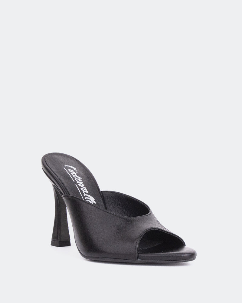 L'intervalle Prosper Noir Cuir Noir