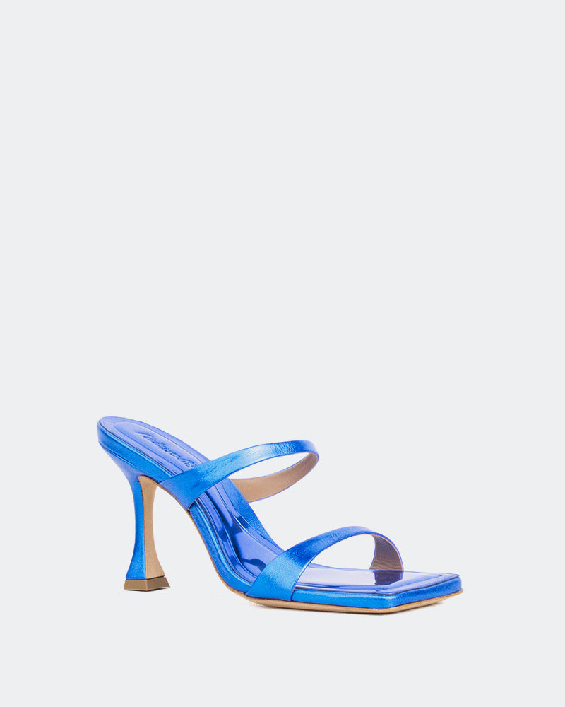 L'intervalle Pyramid Bleu Metal/Métal Bleu Bleu