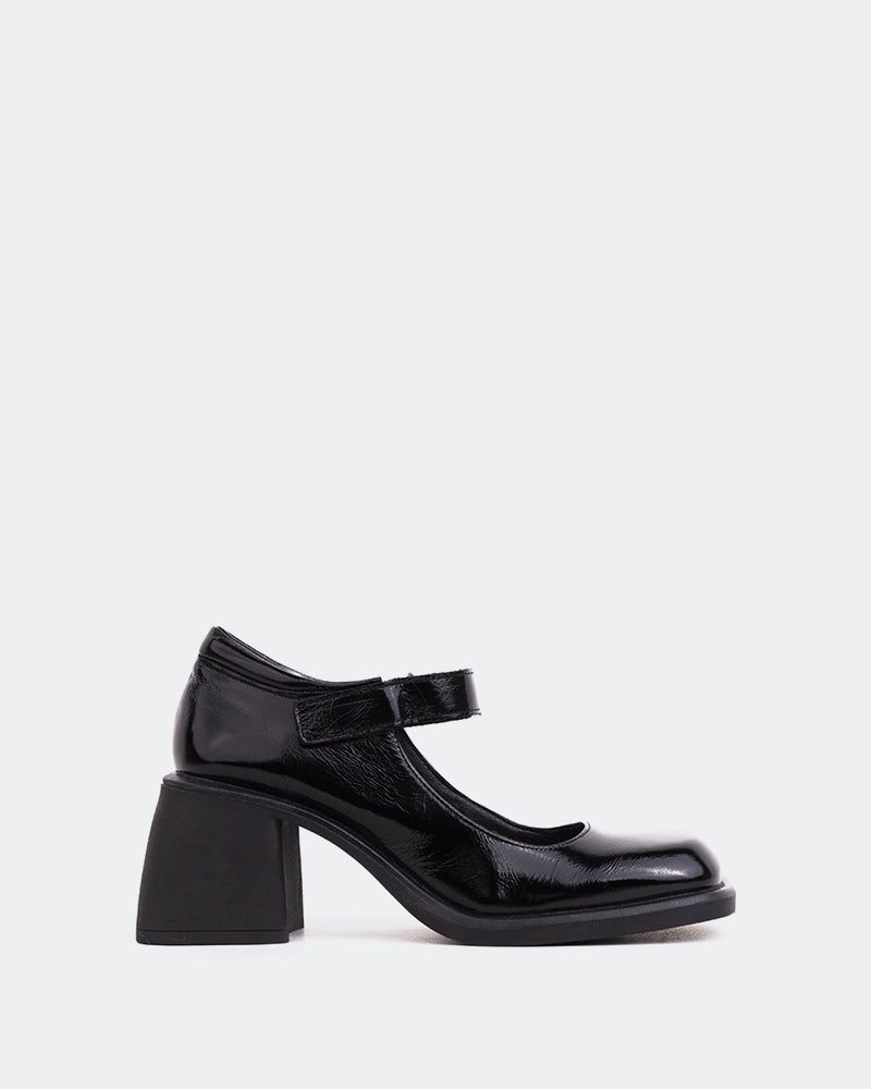 l'intervalle Queensway Noir Cuir Noir