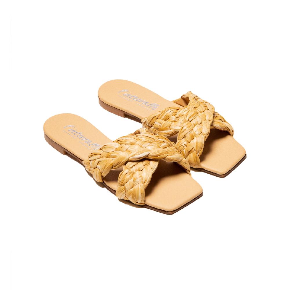 L'intervalle Rafia Naturelle Jael Jaune