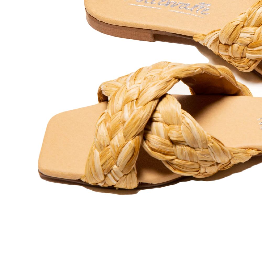 L'intervalle Rafia Naturelle Jael Jaune