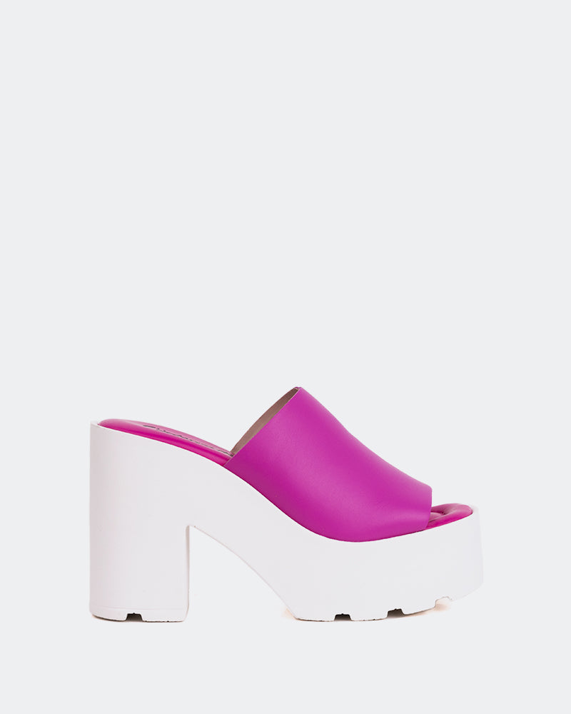 l'intervalle Ranchers Cuir Fuchsia Rose