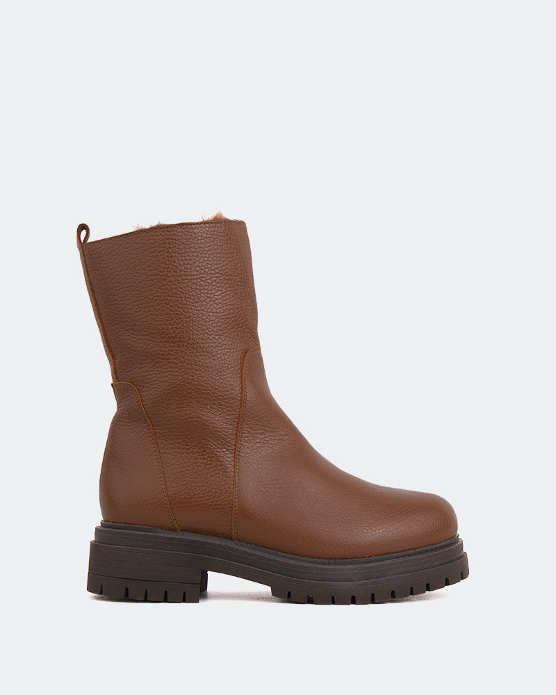 l'intervalle Rangler Brun Cuir Brun