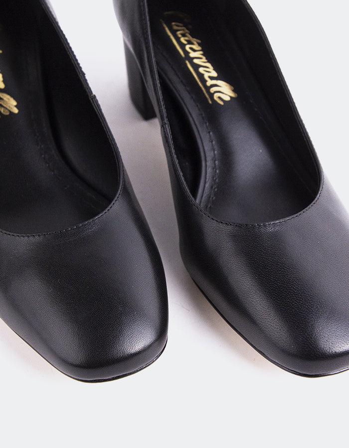 L'intervalle Raynan Noir Leather Noir