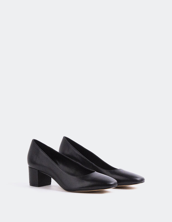 L'intervalle Raynan Noir Leather Noir