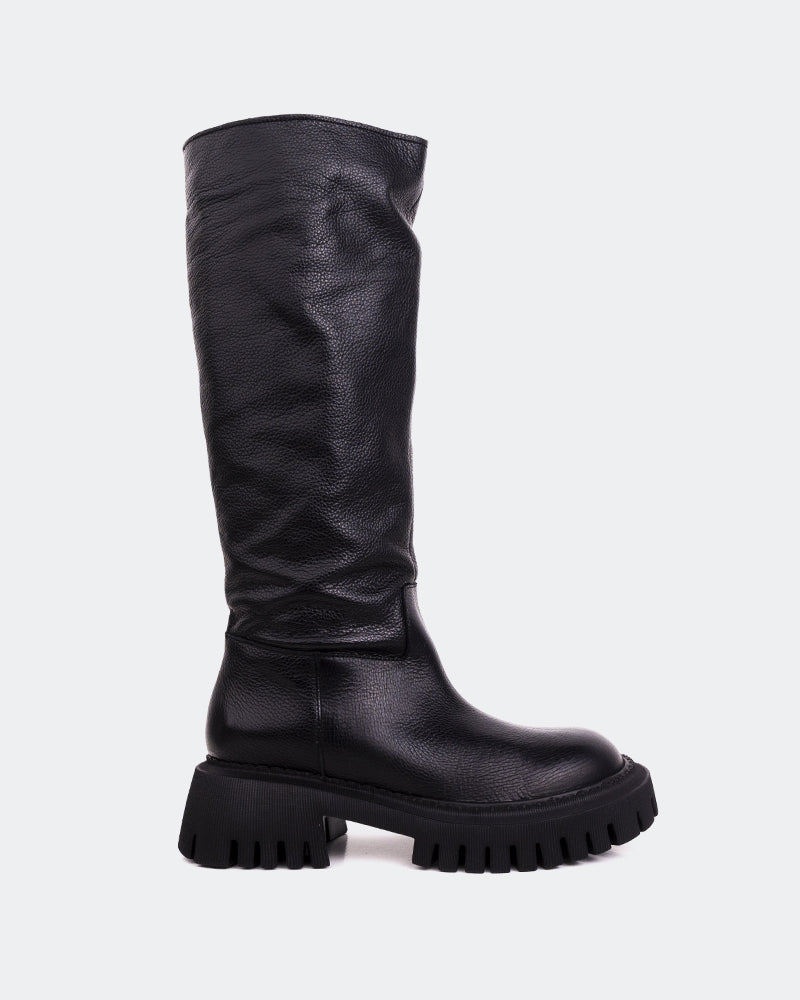 l'intervalle Rector Noir Cuir Noir