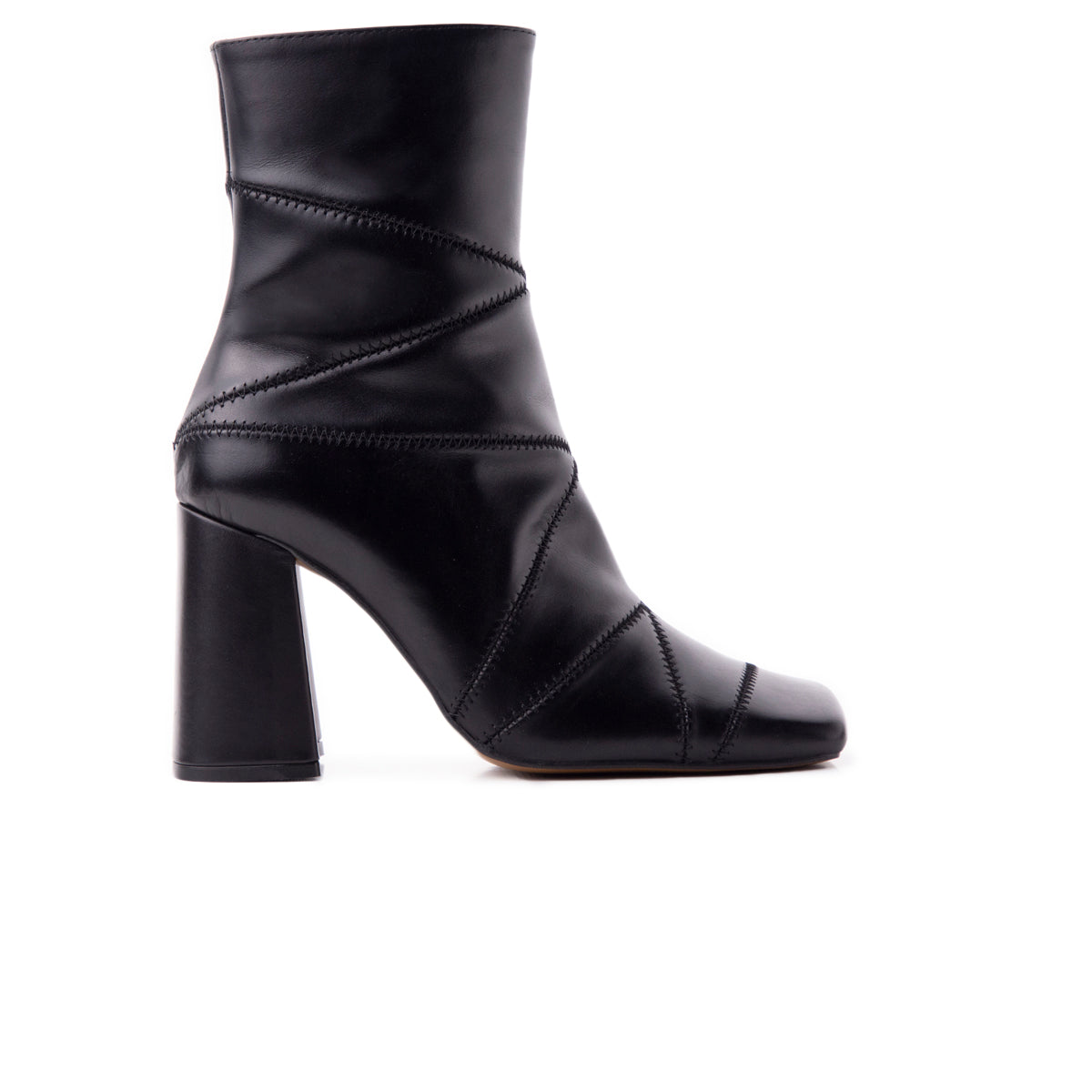 l'intervalle Redwood Noir Cuir Noir