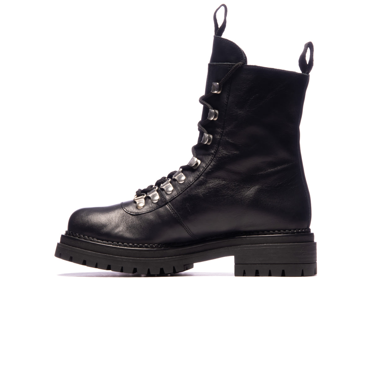 L'intervalle Reina Noir Cuir Noir