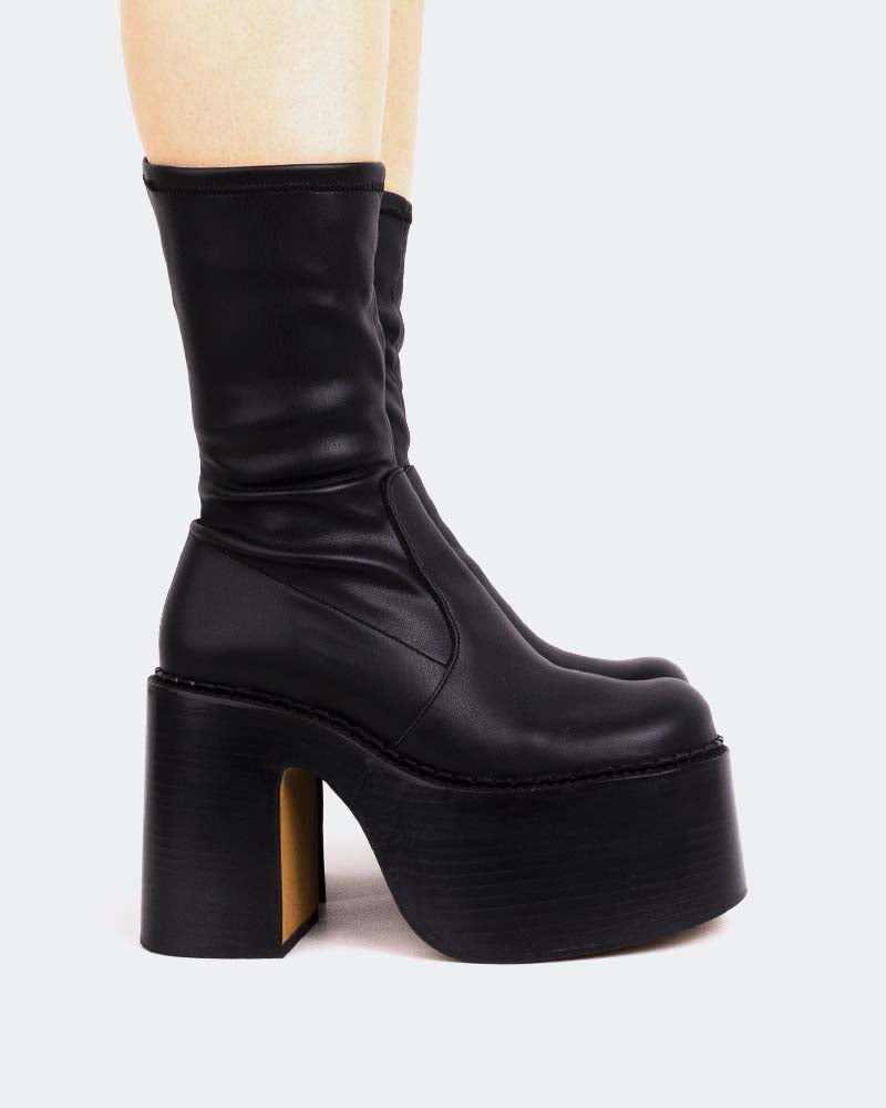 l'intervalle Remington Noir Cuir Noir