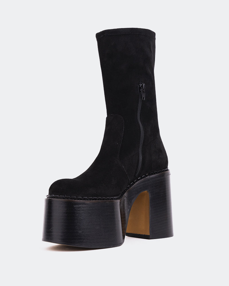 L'intervalle Remington Noir Suède Stretch Noir