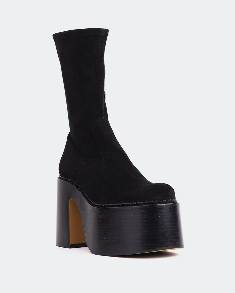 L'intervalle Remington Noir Suède Stretch Noir