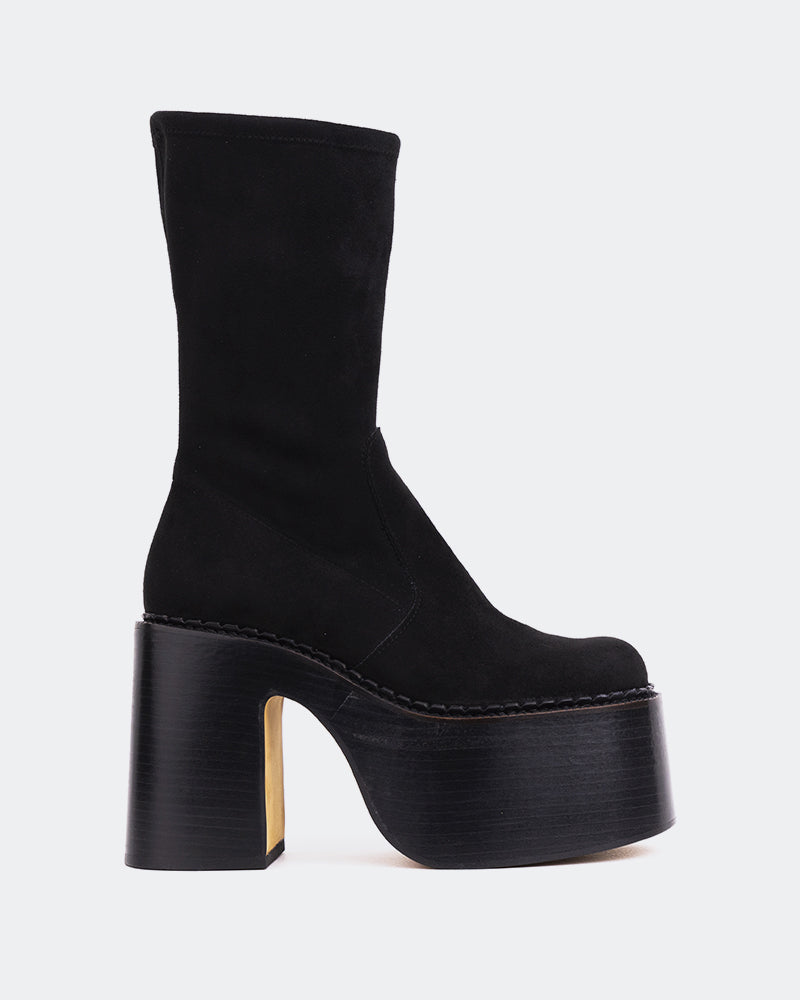 l'intervalle Remington Noir Suède Stretch Noir