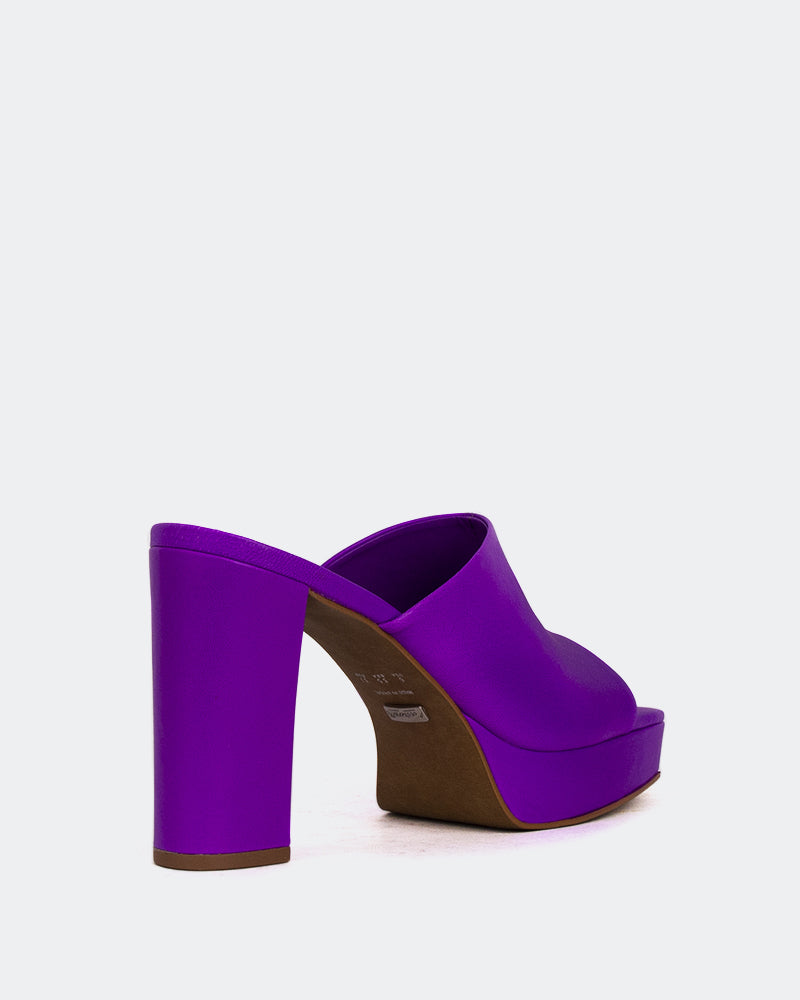 L'intervalle Republic Mauve Cuir/Cuir Violet Mauve