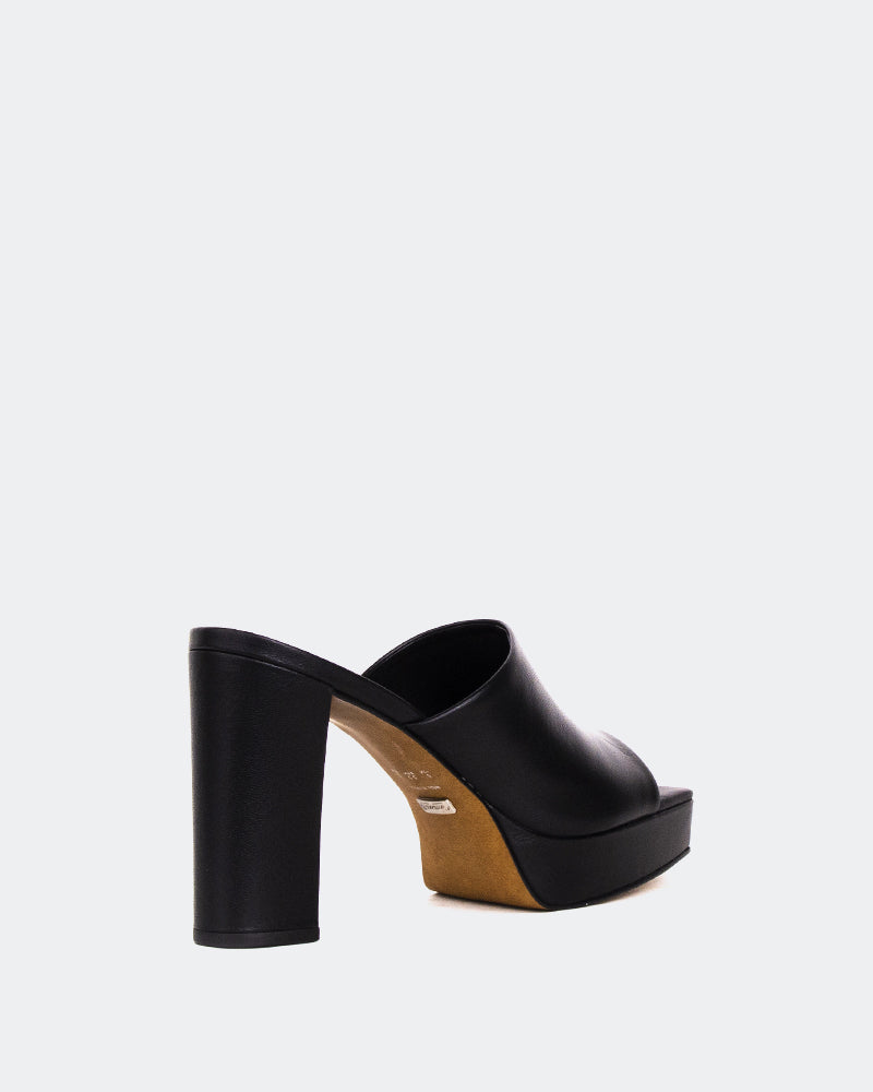 L'intervalle Republic Noir Cuir/Cuir Noir Noir