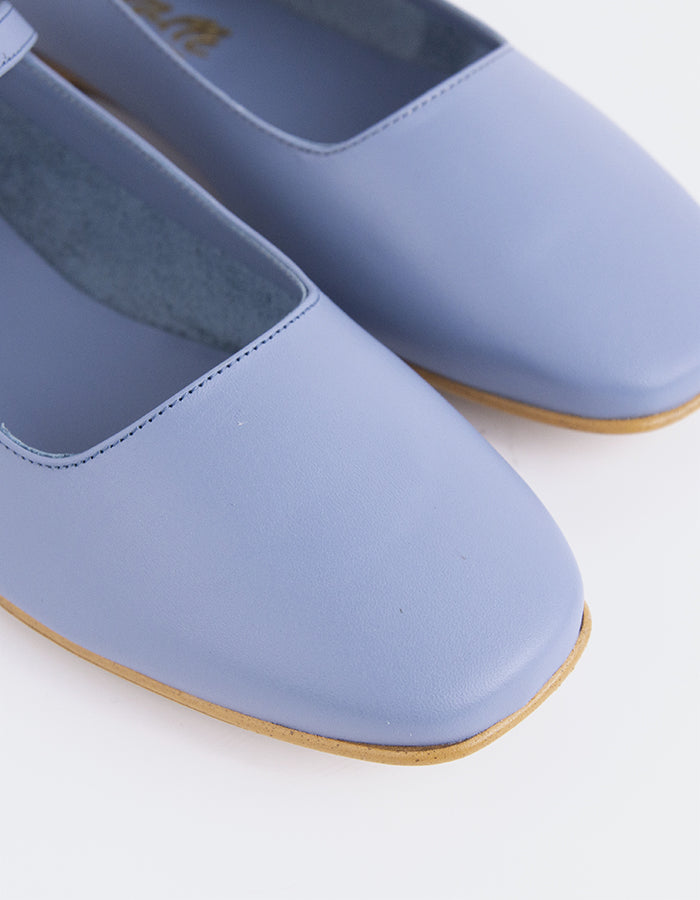 L'intervalle Reubena Bleu Cuir Bleu