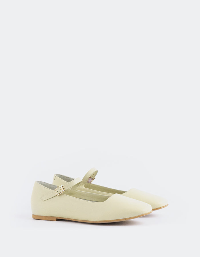 L'intervalle Reubena Vert Leather Vert