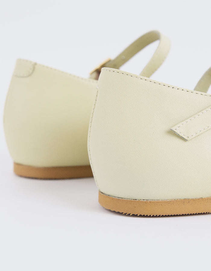 L'intervalle Reubena Vert Leather Vert