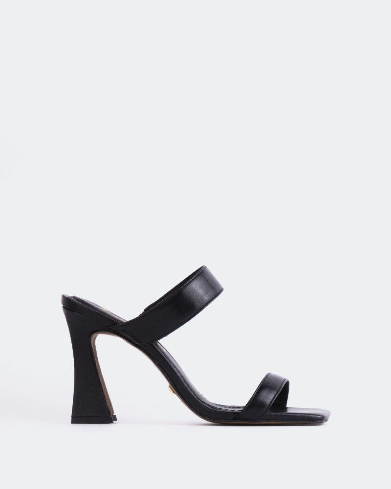 l'intervalle Ricarda Noir Cuir Noir