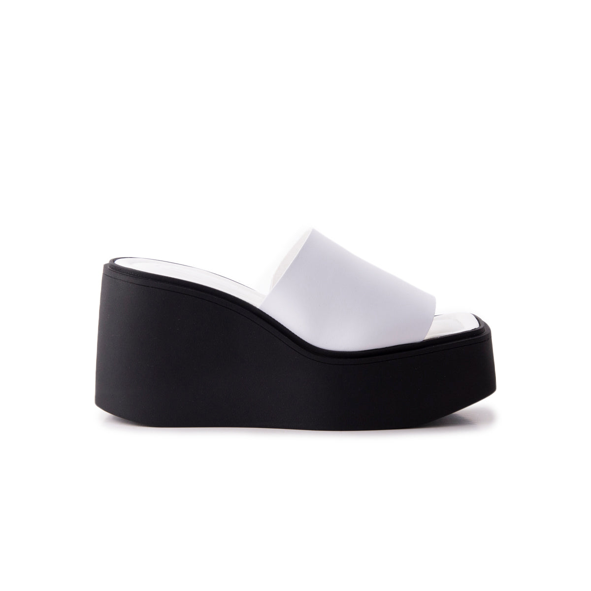 L'intervalle Rieti Blanc Cuir Blanc