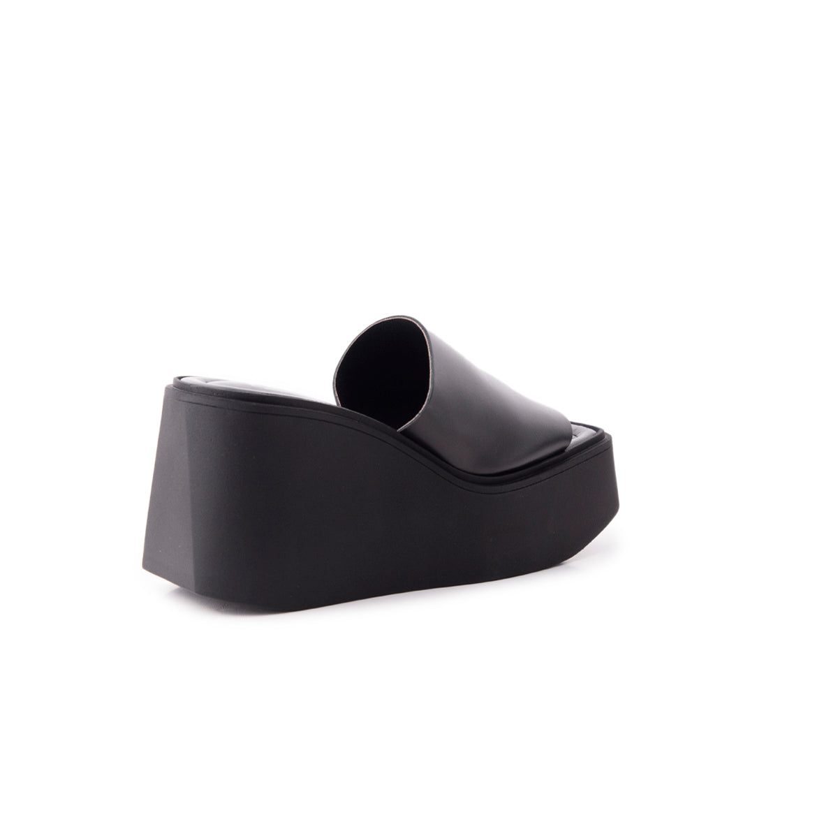 L'intervalle Rieti Noir Cuir Noir